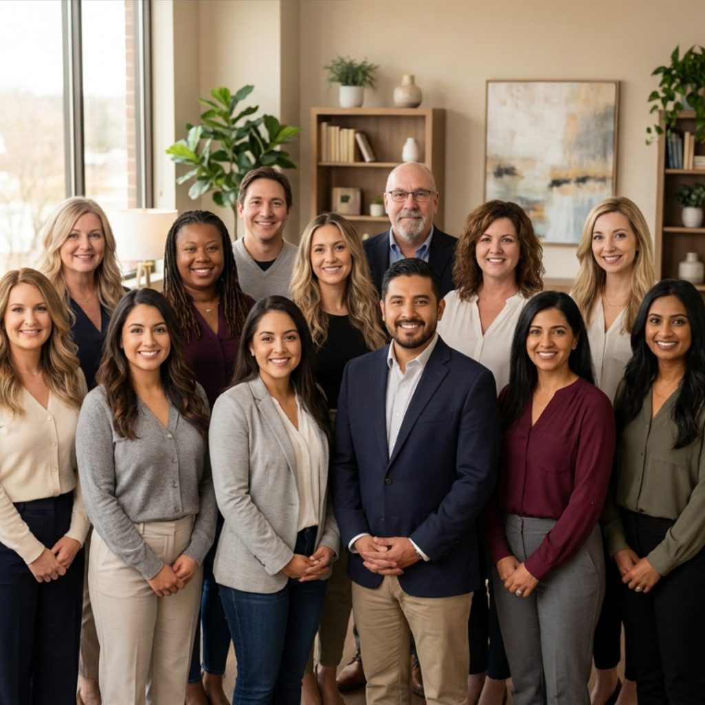 The next step after the recognition — a real conversation with a real clinician