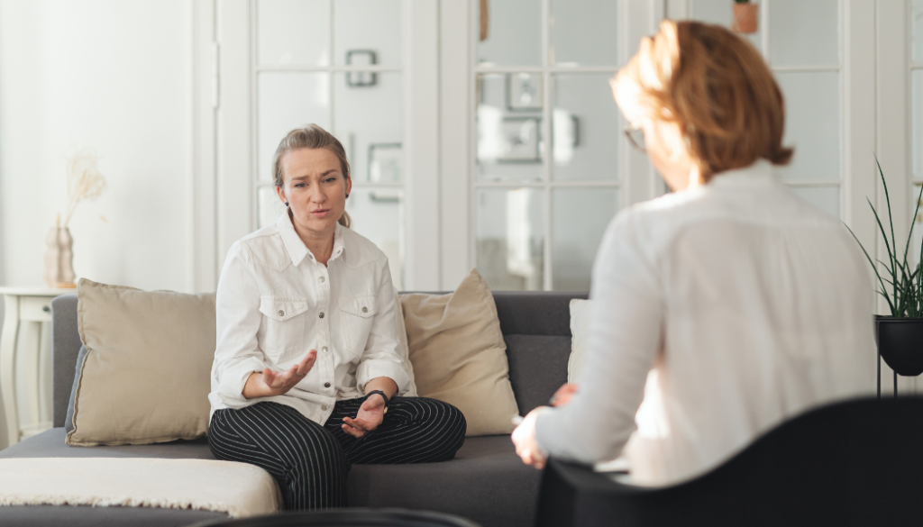 How Trauma Stays in the Body: Why Your Nervous System Remembers What Your Mind Moves Past - Resolutions Therapy A trauma-informed therapy session — when the body is invited into the work